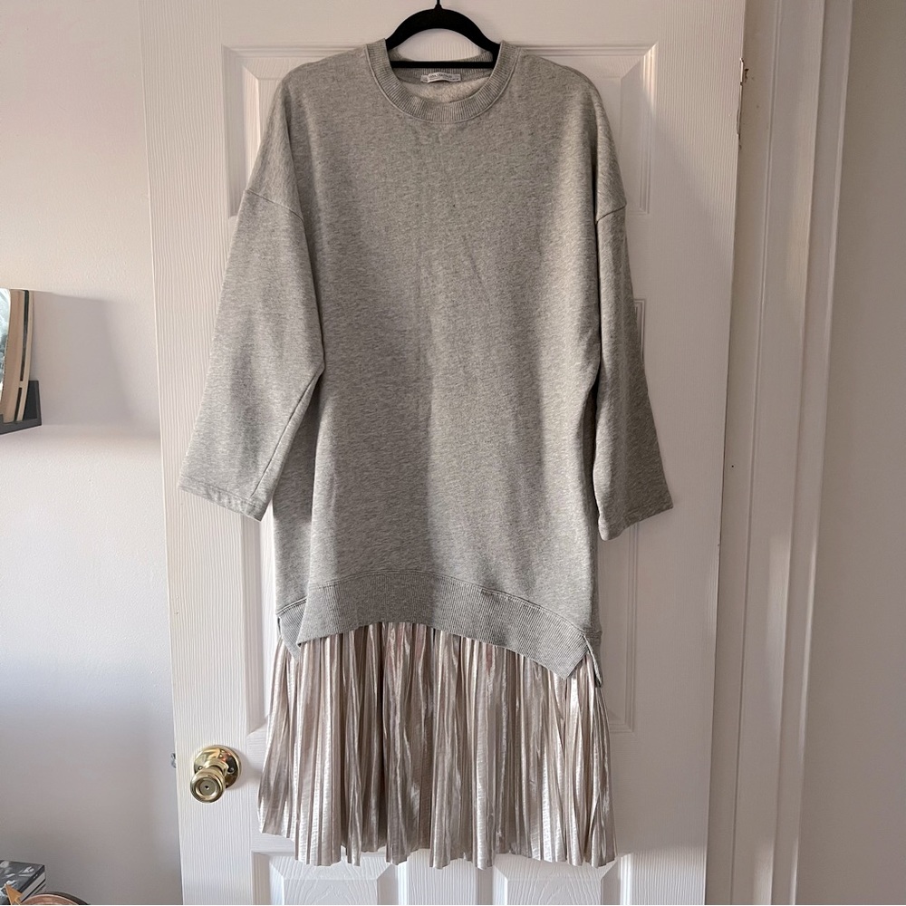 Zara sweatshirt dress